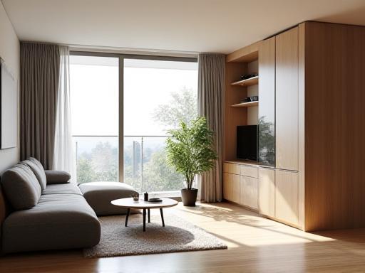 현대적이고 미니멀한 인테리어 디자인